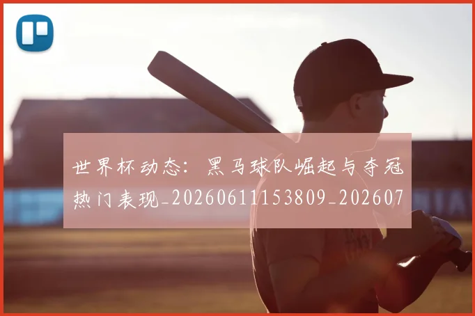 世界杯动态:黑马球队崛起与夺冠热门表现_20260611153809_20260702173741